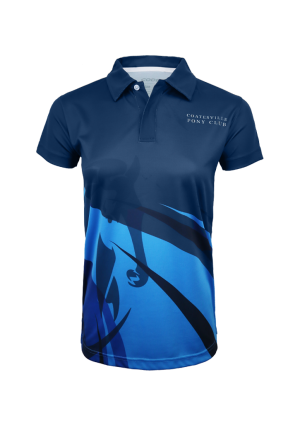 Coatesville Pony Club Womes SS Sublimated Polo