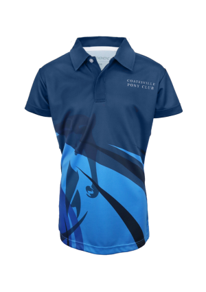 Coatesville Pony Club Mens SS Sublimated Polo